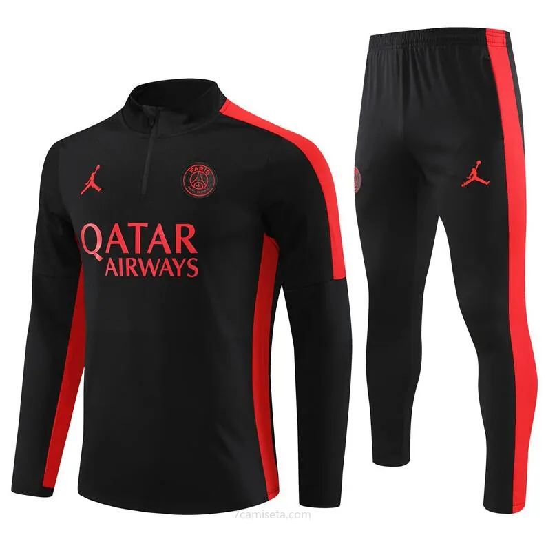 Sudadera Fc París Saint-Germain Training 23/24 Negro (Hombre/Niño) + Pantalones Saldazo, cógelo