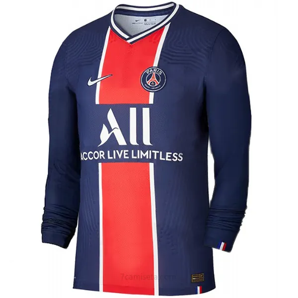 Camiseta París Saint-Germain 1ª Equipación 2020/2021 Manga Larga Oportunidad, atrapa