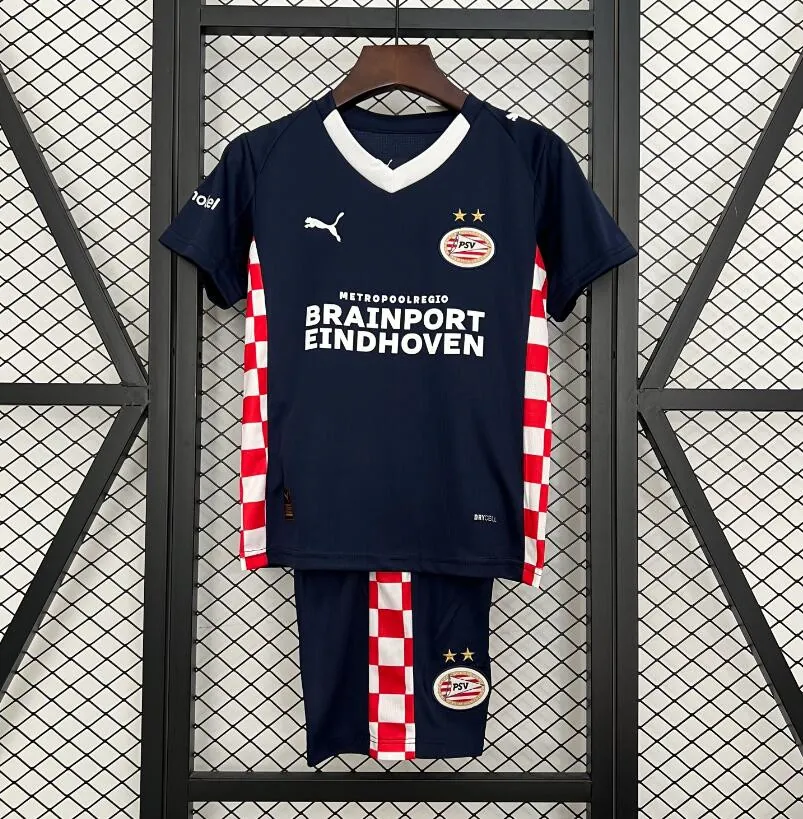 Camiseta Ps-V Eindhoven 2ª Equipación 25/26 Niño Rebajón celestial