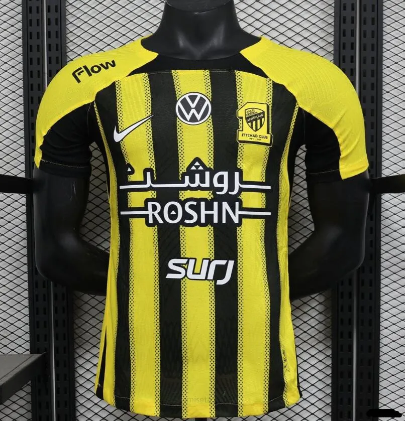 Camiseta Al-Ittihad FC Primera Equipación 25/26 Authentic Saldo, atrapa