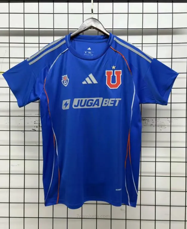 Camiseta University of Chile Primera Equipación 25/26 Descuento demencial