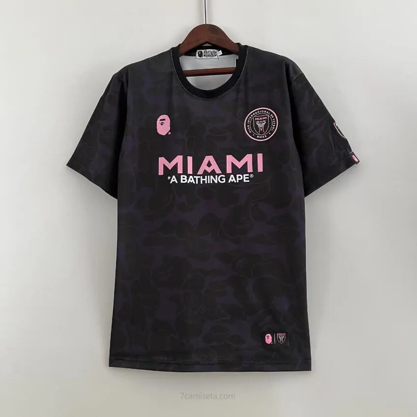 Camiseta Miami FC Edición conjunta negro 23/24 Ahorro simbólico calidad asegurada