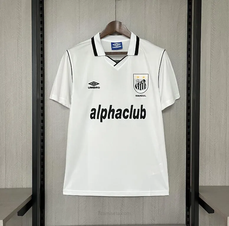 Camiseta Retro Santos 1ª Equipación 2001 Saldazo sensacional calidad asegurada