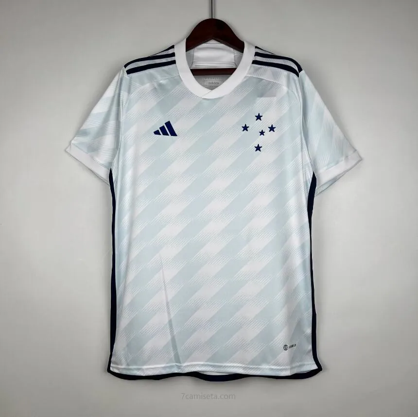 Camiseta Cruzeiro Segunda Equipación 23/24 Descuento transparente de outlet