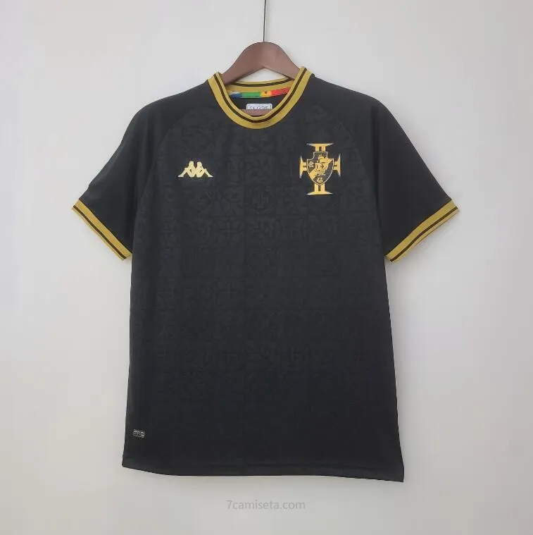 Camiseta Vasco da Gama 22/23 Negro Activa este ahorro estupendo