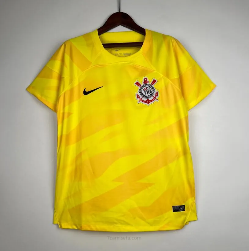 Camiseta Portero Corinthians Amarillo 23/24 No lo dejes escapar este preciaso insuperable