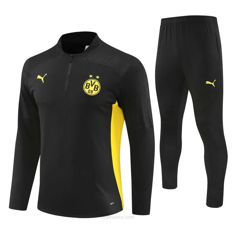 Chandal Entrenamiento Borussia Dortmund (Hombre/Niño) Negro 24/25 + Pantalones Atrapa este bicoca simbólico