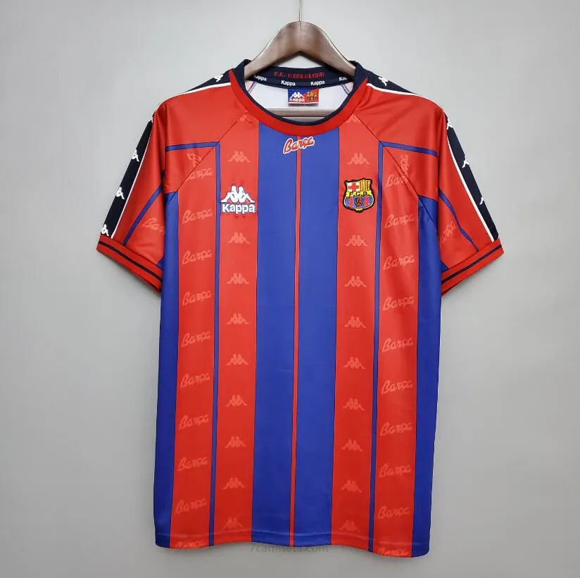 Camiseta Retro Barcelona Primera Equipación 97/98 ¡¡Qué rebaja, gasta menos!
