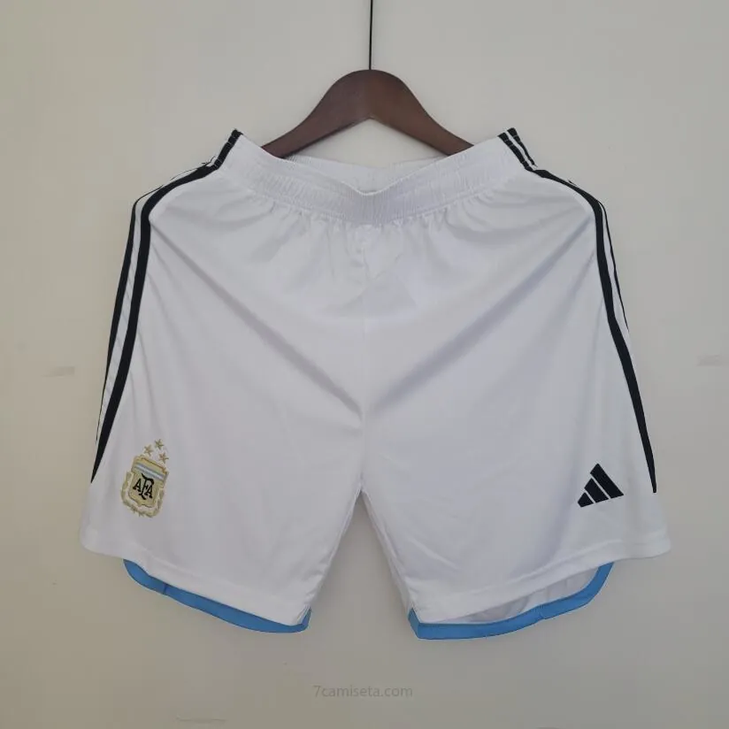 Pantalón Corto Argentina Primera Equipación 3 estrellas 2022 ¡¡Menudo/a ganga, aprovéchalo!
