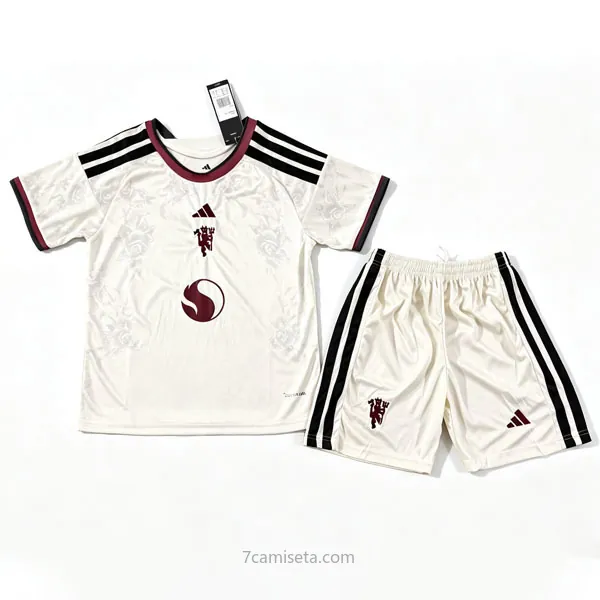 Niños Manchester United Camiseta de la 3ª Equipación 2026-2027