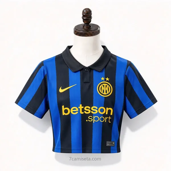 Mujer Inter Milan Camiseta de la 1ª Equipación 2026-2027 Corto