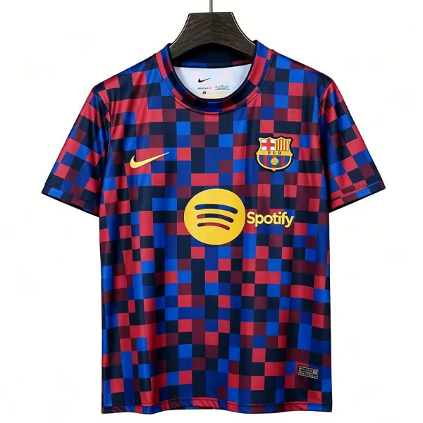 FC Barcelona Camiseta de la Pre-partido Equipación 2026-2027 Pixelado Milagroso precio, consigue por tiempo limitado