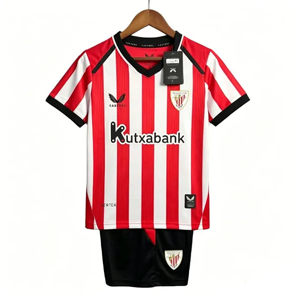Niños Atlético Bilbao Camiseta de la 1ª Equipación 2026-2027 Reserva este preciaso genial