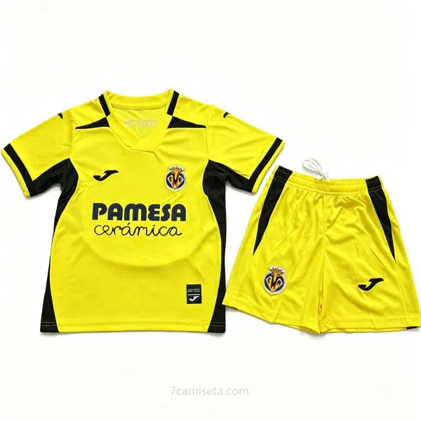 Niños Villarreal CF Camiseta de la 1ª Equipación 2026-2027 Activa de risa