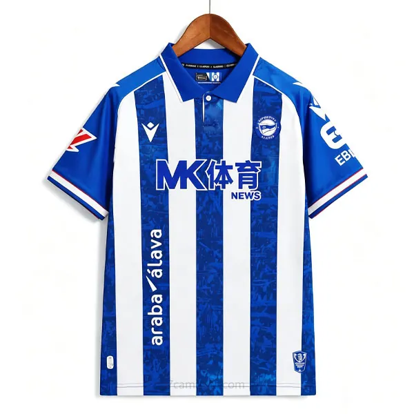 Deportivo Alavés Camiseta de la 1ª Equipación 2026-2027 ¡¡Cómo insuperable bicoca con devolución gratis!