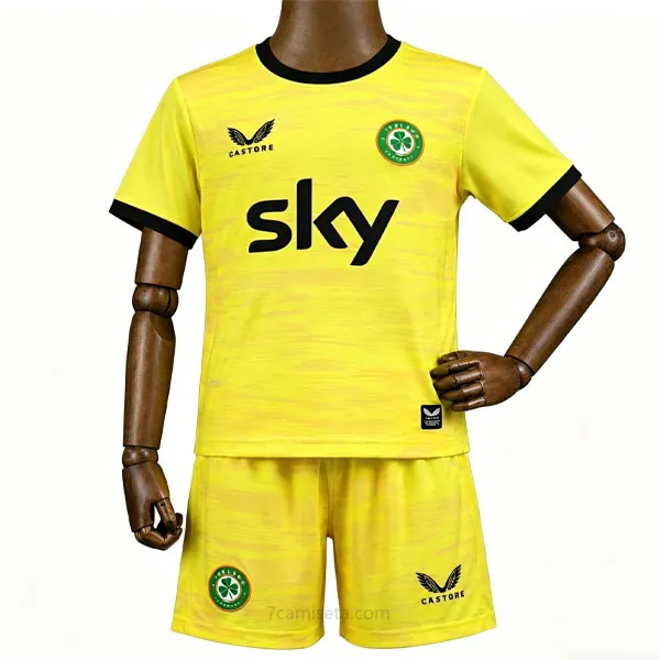 Niños Irlanda Portero Camiseta de la 2ª Equipación 2026-2027 ¡¡Menudo/a bestia descuento de risa!