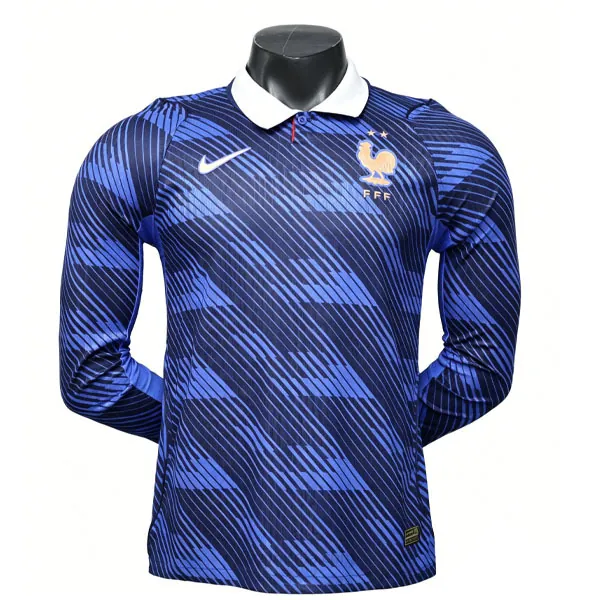 Francia Manga larga de la 1ª Equipación 2026-2027 Versión Jugador Dispara este saldazo soberbio