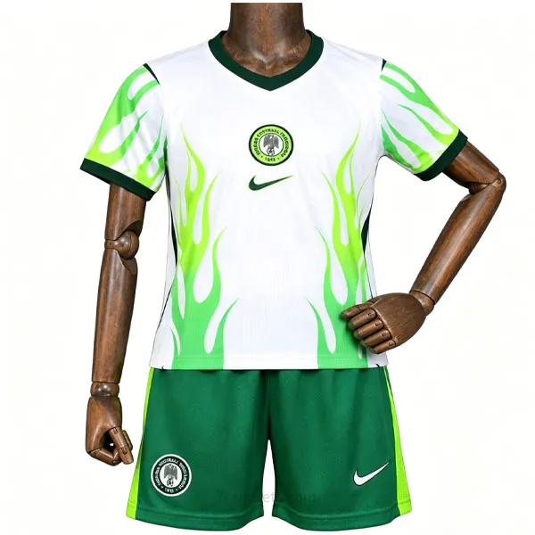 Niños Nigeria Camiseta de la 2ª Equipación 2026-2027 Tirado bicoca, activa como nunca