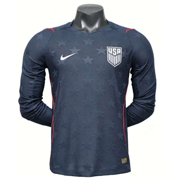 Estados Unidos Manga larga de la 2ª Equipación 2026-2027 Versión Jugador Date prisa este preciaso inmejorable