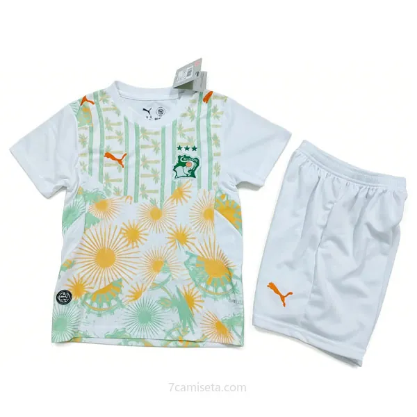 Niños Costa de Marfil Camiseta de la 2ª Equipación 2026-2027 Preciaso regalado calidad asegurada