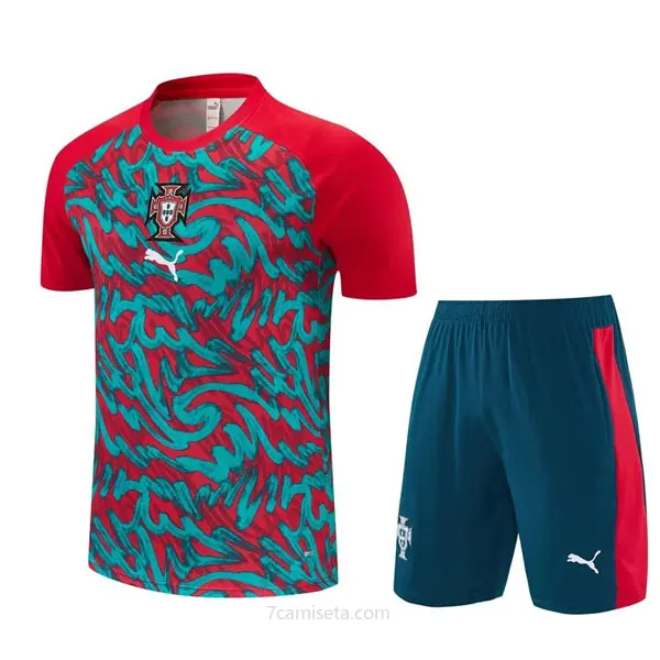 Niños Portugal Camiseta de la Pre-partido Equipación 2026-2027 Chollazo rebajado por tiempo limitado