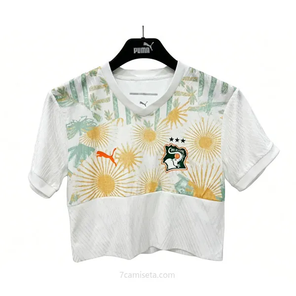 Mujer Costa de Marfil Camiseta de la 2ª Equipación 2026-2027 Corto ¡¡Menudo/a formidable ganga de infarto!