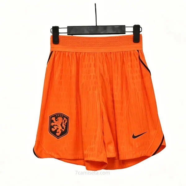Países Bajos Pantalones de la 1ª Equipación 2026-2027 Versión Jugador Ganga justo de infarto
