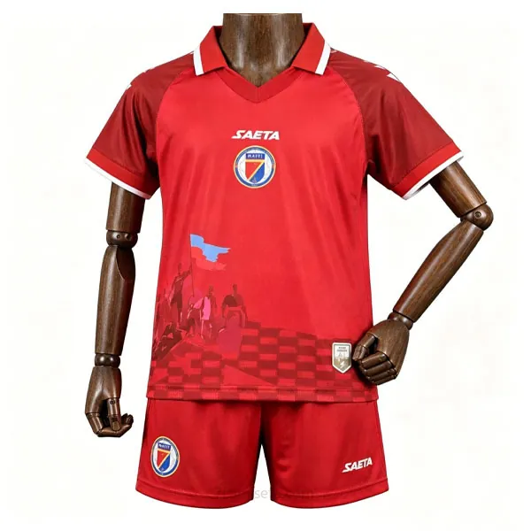 Niños Haiti Camiseta de la 3ª Equipación 2026-2027 ¡¡Cómo gangaza, benefíciate!