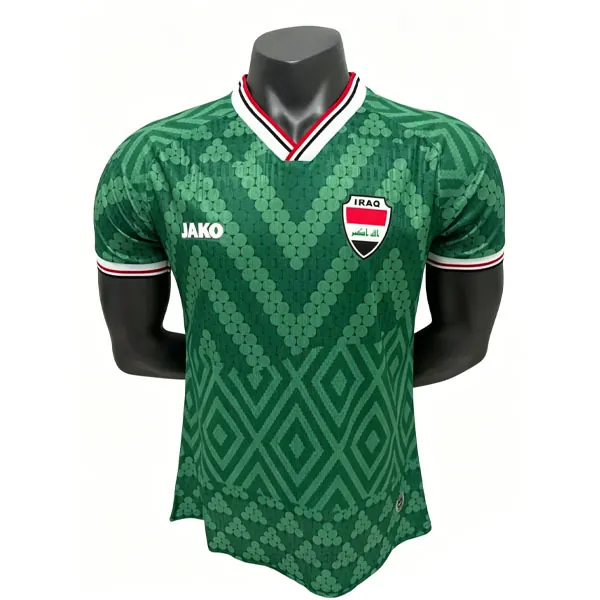 Irak Camiseta de la 2ª Equipación 2026-2027 Versión Jugador Chollo transparente de infarto
