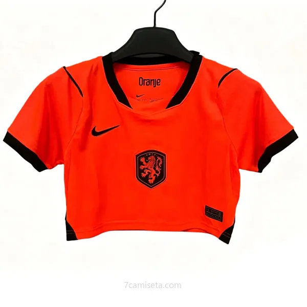 Mujer Países Bajos Camiseta de la 1ª Equipación 2026-2027 Corto Preciaco ridículo