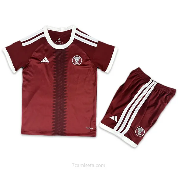Niños Qatar Camiseta de la 1ª Equipación 2026-2027 Aprovéchala ya este preciaso regalado