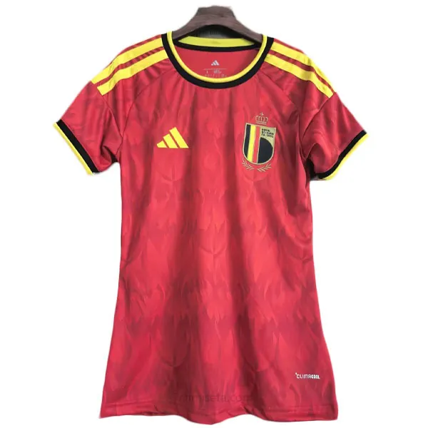 Mujer Bélgica Camiseta de la 1ª Equipación 2026-2027 Ganga excelente hasta fin de existencias