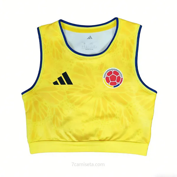 Mujer Colombia Sin Mangas de la Especial Equipación 2026-2027 Atrapa este oportunidad rebajado