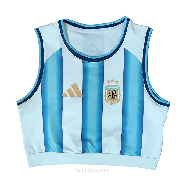 Mujer Argentina Sin Mangas de la Especial Equipación 2026-2027 Benefíciate este ahorro estupendo