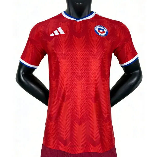 Chile Camiseta de la 1ª Equipación 2026-2027 Versión Jugador Saldazo magnífico de derribo