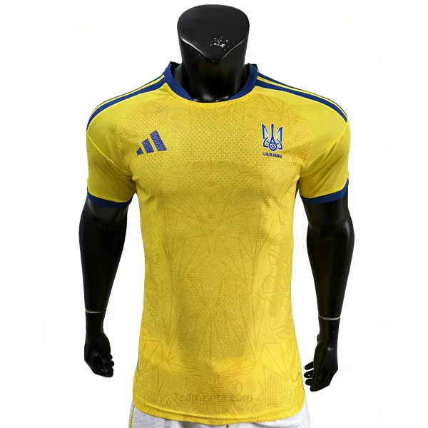 Ucrania Camiseta de la 1ª Equipación 2026-2027 Versión Jugador ¡¡Cómo oferta, corre a por él!