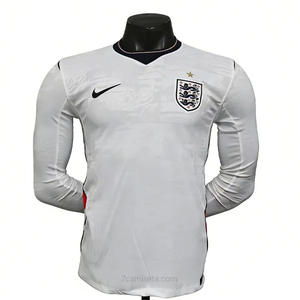 Inglaterra Manga larga de la 1ª Equipación 2026-2027 Versión Jugador Humilde ganga, activa como nunca