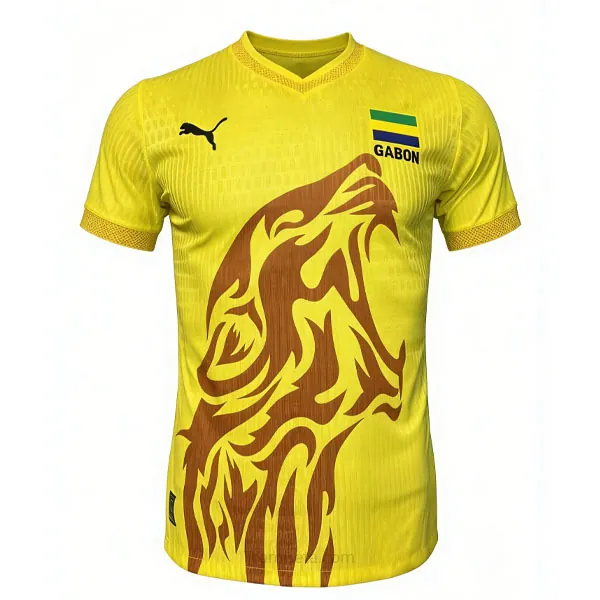 Gabon Camiseta de la 1ª Equipación 2026-2027 Versión Jugador No lo dejes escapar por tiempo limitado