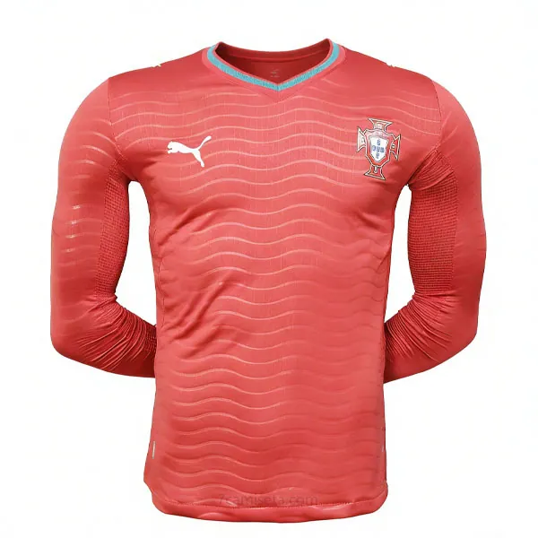 Portugal Manga larga de la 1ª Equipación 2026-2027 Versión Jugador ¡¡Menudo/a portentoso bicoca hasta fin de existencias!