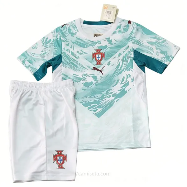 Niños Portugal Camiseta de la 2ª Equipación 2026-2027 Magnífico chollazo, pide ahora de campeonato