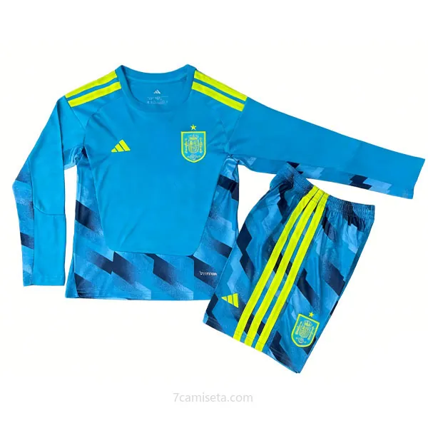 Niños España Portero Manga larga de la 1ª Equipación 2026-2027 Chollazo milagroso en toda la red