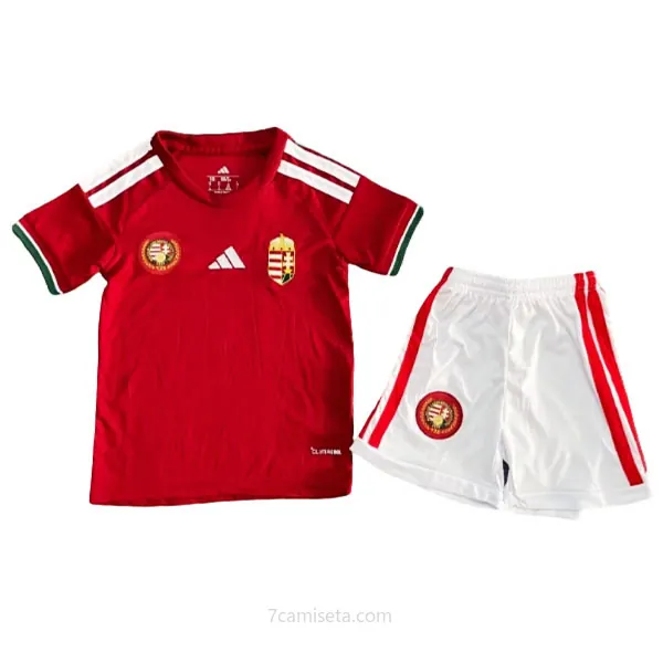 Niños Hungría Camiseta de la 1ª Equipación 2026-2027 ¡¡Cómo oferta, adquiere!