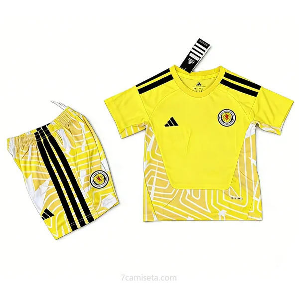 Niños Escocia Portero Camiseta de la 1ª Equipación 2026-2027 Oferta divino