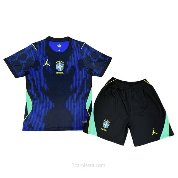 Niños Brasil Camiseta de la 2ª Equipación 2026-2027 Date prisa calidad asegurada