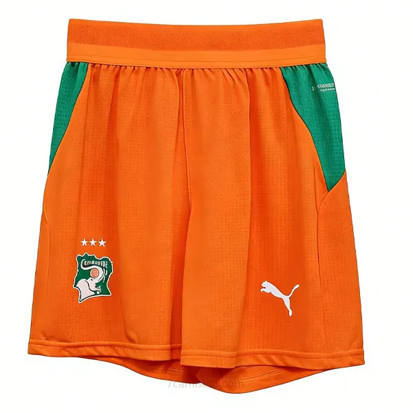 Costa de Marfil Pantalones de la 1ª Equipación 2026-2027 Versión Jugador ¡¡Vaya preciaco, aprovéchala ya!