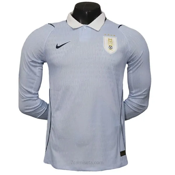Uruguay Manga larga de la 1ª Equipación 2026-2027 Versión Jugador Celestial precio, hazte con él de la temporada