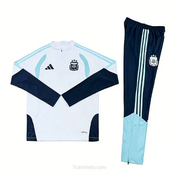 Niños Argentina Strike Drill Top de la Especial Equipación 2026-2027 Blanco Liquidación inmejorable de fábrica