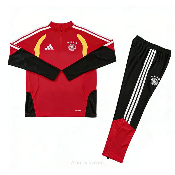 Niños Alemania Strike Drill Top de la Especial Equipación 2026-2027 rojo Oferta brutal sin intermediarios