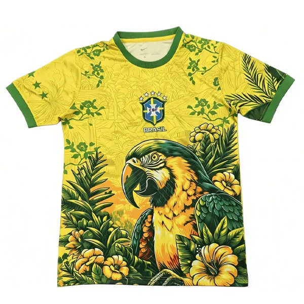 Brasil Camiseta de la Especial Equipación 2026-2027 Loro Precio prodigioso sin competencia