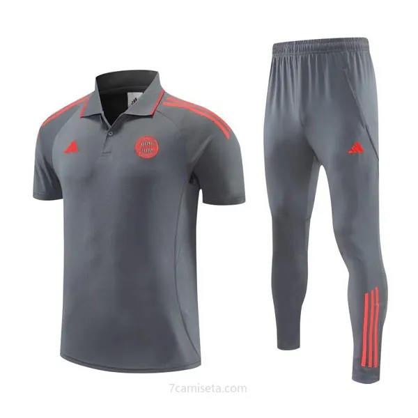 Bayern Munich POLO de la Especial Equipación 2026-2027 gris ¡¡Qué saldo, no lo pienses!